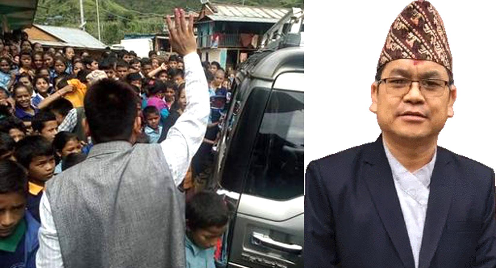 पुर्व प्रअ पुन द्धारा विद्यालयमा करिव अढाई लाख बरावरको अक्षय कोष स्थापना