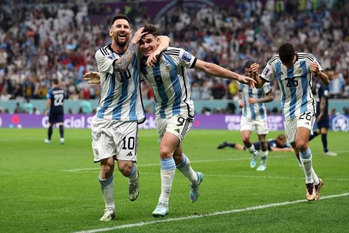 क्रोएसियालाइ हराउँदै अर्जेन्टिना विश्वकपको फाइनलमा